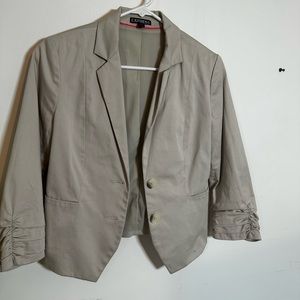 Re-posh Express blazer w/scrunched sleeve